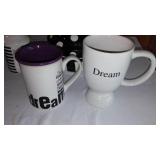 Black And White Serving Dishes.