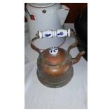 Vintage Enamelware, Copper And Cast Aluminum.