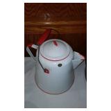 Vintage Enamelware, Copper And Cast Aluminum.