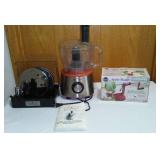 Paula Deen Food Processor And Norpro Apple Peeler.