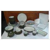 Denby and Cordon Blue Dishes.