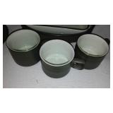 Denby and Cordon Blue Dishes.