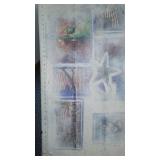 Vintage Decorative Storage Trunk with Americana Designs