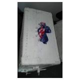 Vintage Decorative Storage Trunk with Americana Designs