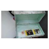Vintage Decorative Storage Trunk with Americana Designs