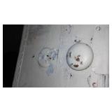 Vintage Decorative Storage Trunk with Americana Designs