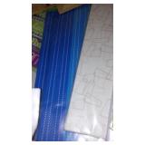 Assorted Decorative Frames, Scrapbooking Supplies, and Baskets