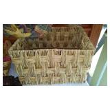 Assorted Decorative Frames, Scrapbooking Supplies, and Baskets