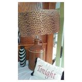 Collection of Unique Decorative Items Including Giraffes, Elephant Sculpture, and Fashion Accessories