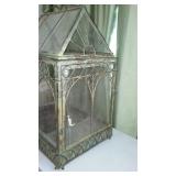 Terrarium Glass House with Metal Frame