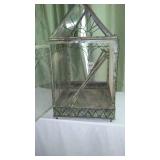 Terrarium Glass House with Metal Frame