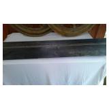 Set of 2 Vintage Decorative Wall Medallions with Black Frieze