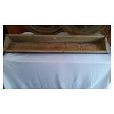 Set of 2 Vintage Decorative Wall Medallions with Black Frieze