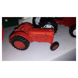 Vintage and Newer Toy Collection Including Tootsie Tractors, Spinning Tops and More.