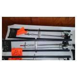 Set of 5 Polar Tip Up Fishing Rods with Flags