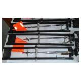 Set of 5 Polar Tip Up Fishing Rods with Flags