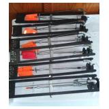 Collection of 6 Polar Tipping Tools for Ice Fishing