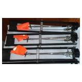 Collection of 6 Polar Tipping Tools for Ice Fishing