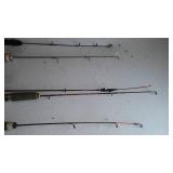 Collection of Vintage Fishing Rods (5) and Reels (3)