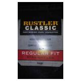 NEW Rustler Classic Regular Fit Straight Leg Jeans - Size 34 x 32 L