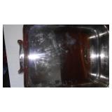 Chefs 17x13.75 Inch Stainless Steel Tri-Ply Roasting Pan