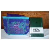 Clever Fox Meal Planner with Colorful Cat Tote Lunch Bag