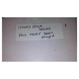 NEW BCP Portable Electronic Drum Kit with Sticks and Connection Cables