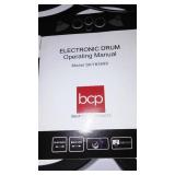 NEW BCP Portable Electronic Drum Kit with Sticks and Connection Cables