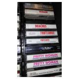 Collection of Vintage Music Cassette Tapes in Carry Case