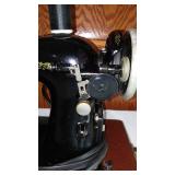 Vintage Singer Sewing Machine Model RF-4B with Case