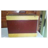 Vintage Singer Sewing Machine Model RF-4B with Case