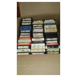 Vintage 8-Track Tapes Including Rock Classics