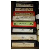 Vintage 8-Track Tapes Including Rock Classics