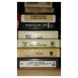 Vintage 8-Track Tapes Including Rock Classics