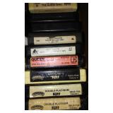 Vintage 8-Track Tapes Including Rock Classics