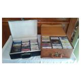 Collection of  Vintage Cassette Tapes with Cases