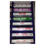 Collection of  Vintage Cassette Tapes with Cases