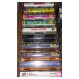 Collection of  Vintage Cassette Tapes with Cases