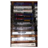 Collection of  Vintage Cassette Tapes with Cases