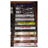 Collection of  Vintage Cassette Tapes with Cases