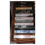 Collection of  Vintage Cassette Tapes with Cases
