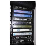 Collection Vintage Music Cassette Tapes Europe, Billy Idol, Cheap Trick, and AC/DC