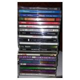 Lot of VHS Tapes, DVDs, CDs, Mixed Media Collection and More.