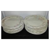 Tea Rose Pfaltzgraff Dinnerware with Serving Pieces