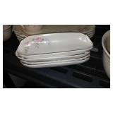 Vintage Set of Pfaltzgraff Tea Rose Serving Dishes