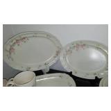 Vintage Set of Pfaltzgraff Tea Rose Serving Dishes