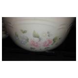 Vintage Set of Pfaltzgraff Tea Rose Serving Dishes