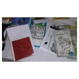 Large Assorted Craft Stamps and Supplies Lot