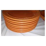 Set of 7 Red Wing Pottery Plates and Bowl - Vintage Dinnerware