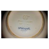 Pfaltzgraff  Tea Rose Design Canister Set and Serving Pieces.